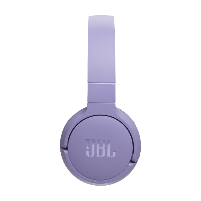 JBL Tune 670NC - Purple - Adaptive Noise Cancelling Wireless On-Ear Headphones - Left image number null